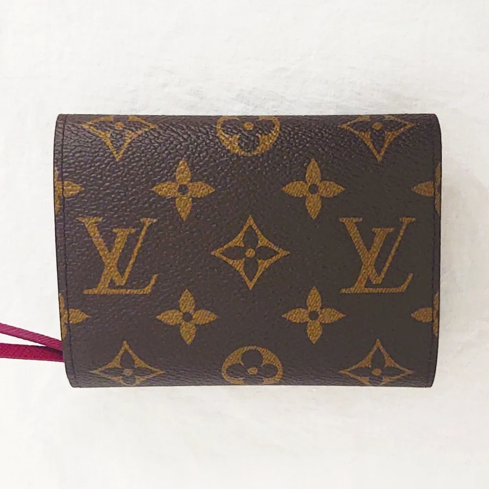 🎈Louis Vuitton monogram and pink wallet